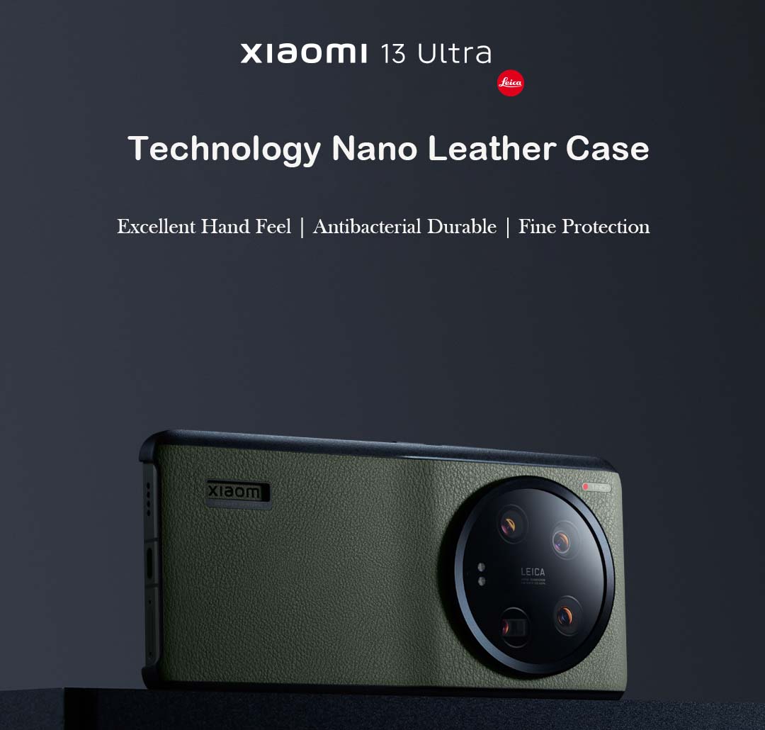 Xiaomi 13 Ultra Nano Tech Leather Case